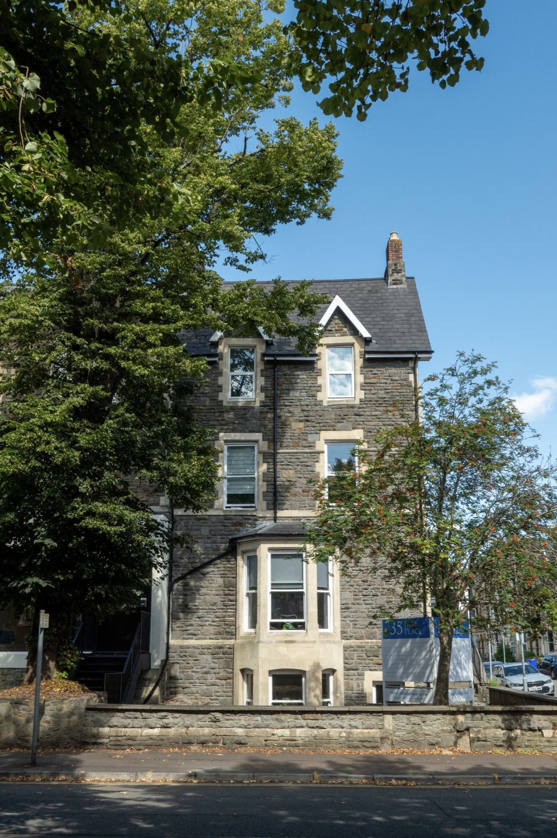 Portland Body Clinic at 35 Park Place, Cardiff — exterior of the building